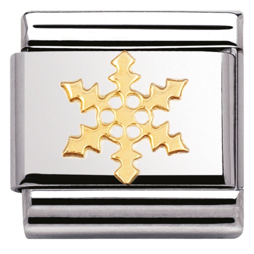 Przejdź do produktu Nomination Element 18K Śnieżynka Gold