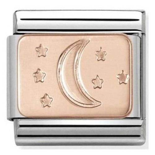 Przejdź do produktu Nomination Element 9K Księżyc i gwiazdy Rose Gold