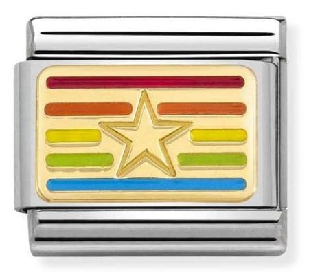 030263/23 Tęczowa flaga gwiazdka (Rainbow Flag Star)