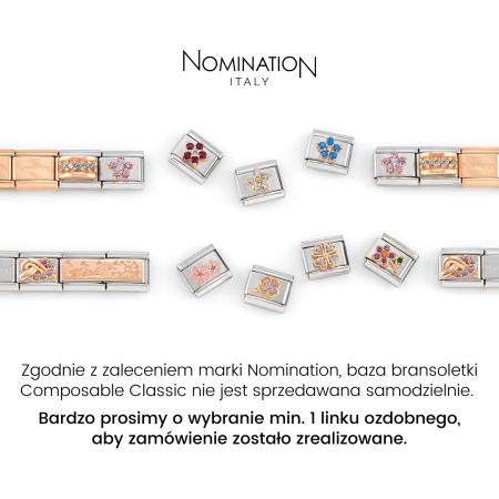 Baza do bransoletki komponowanej Nomination Italy - informacja