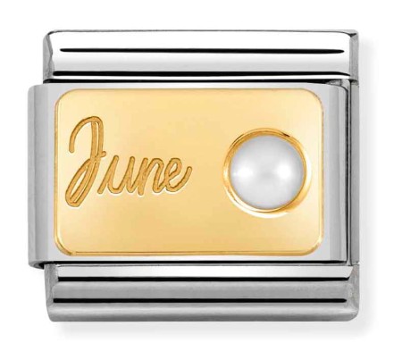 030519/06 Czerwiec - Perła Gold (White Pearl - JUNE)