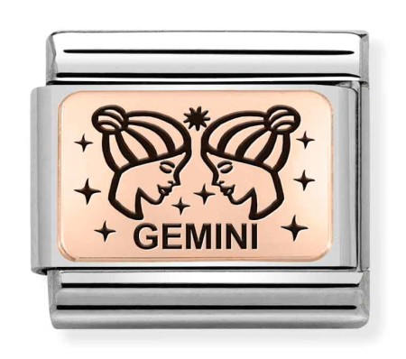 430112/03 Bliźnięta Rose Gold (Gemini)