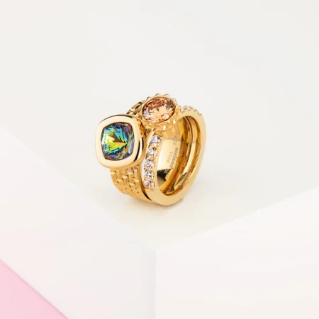 Zestaw Melano VIVID/TWISTED 152 złoty/rosegold/srebrny