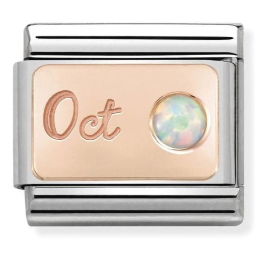 Przejdź do produktu Nomination Element 9K Październik - Opal Rose Gold