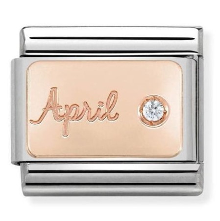 Kwiecień - Diament Rose Gold