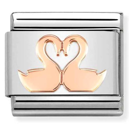 Łabędzie Rose Gold