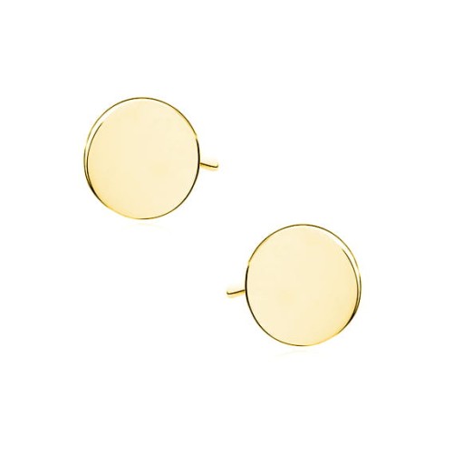 Przejdź do produktu Kolczyki srebro 925 kółka złote