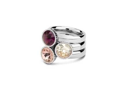 Zestaw Melano TWISTED 167 srebrny