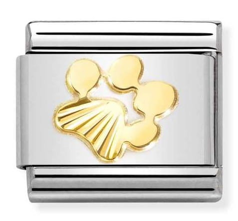 Przejdź do produktu Nomination Element Link 18K  Psia łapa diamentowana Gold