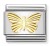 Nomination Element Link 18K Motyl diamentowany Gold