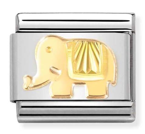 Przejdź do produktu Nomination Element Link 18K Słonik diamentowany Gold