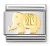 Nomination Element Link 18K Słonik diamentowany Gold