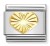 Nomination Element Link 18K Serce diamentowane Gold