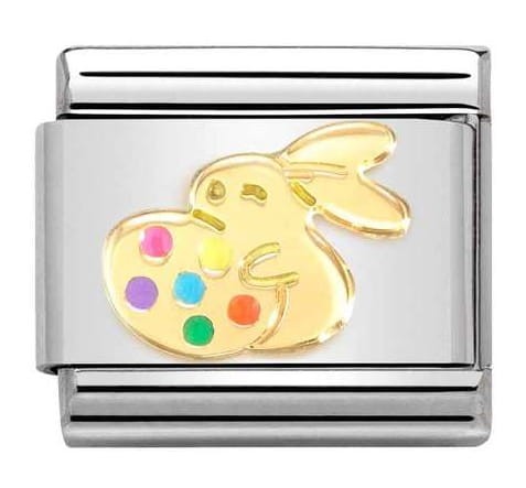 Przejdź do produktu Nomination Element 18K Zajączek z pisanką Gold