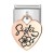 Nomination Element 9K Zawieszka z grawerem "Sister" (Siostra) Rose Gold