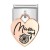 Nomination Element 9K Zawieszka z grawerem "Mum" (Mama) Rose Gold