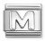 Nomination Element Litera "M" Silver