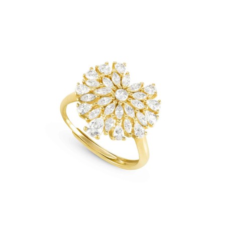 Pierścionek Nomination Rayoflight serce złoty