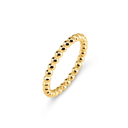 Ring Melano kulki FR46 złoty