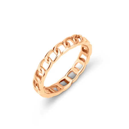 Ring Melano łańcuch FR47 rosegold