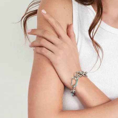 Bransoletka Nomination Drusilla turkus srebrna