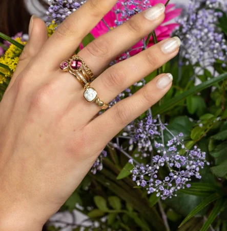 Pierścionek Melano Vivid VR25 złoty