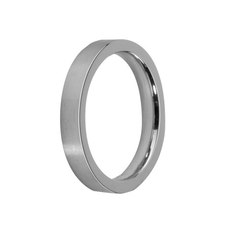 Obrączka Melano Ring srebrna matowa