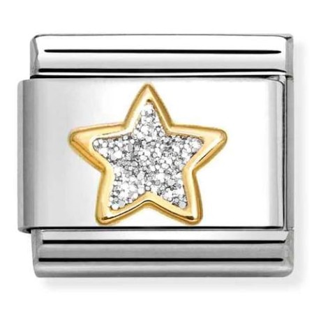 Nomination Element 18K Brokatowa gwiazdka Gold