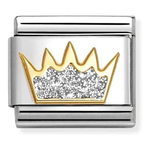 Przejdź do produktu Nomination Element Link 18K Brokatowa korona Gold