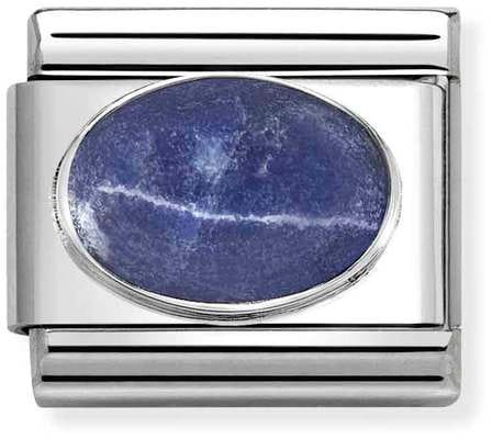 Nomination Męski Element Matowy sodalit Silver