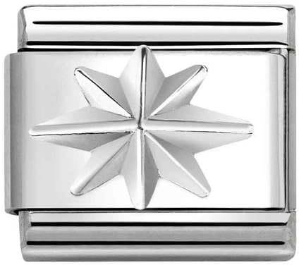 Nomination Męski Element Róża wiatrów Silver