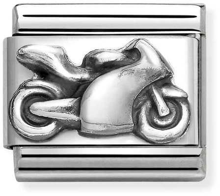 Nomination Męski Element Motocykl Silver