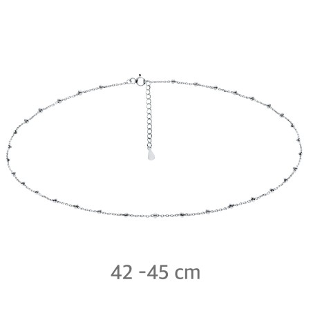 Łańcuszek srebro 925 42 cm srebrny 30RD4N2R