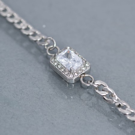 Bransoletka z cyrkoniami iXXXi Celebration srebrna B00409-03