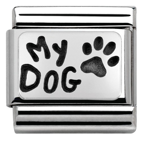 Przejdź do produktu Nomination Element Napis "My dog" Silver