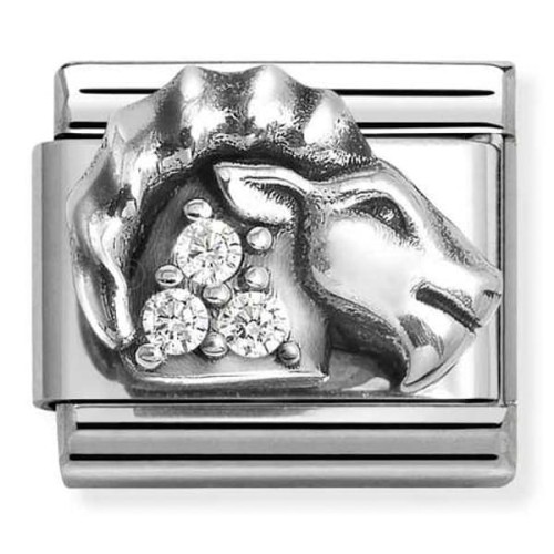 Przejdź do produktu Nomination Element Link Silver 925 Znak zodiaku "Koziorożec" z cyrkoniami