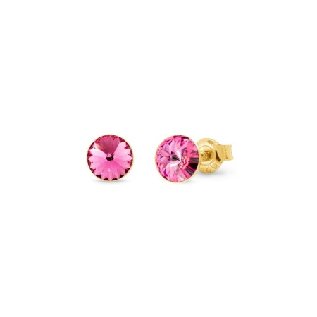 Kolczyki wkrętki Spark Candy Studs Rose złote