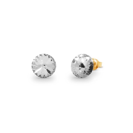 Kolczyki wkrętki Spark Sweet Candy Studs Crystal złote