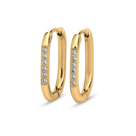 Kolczyki Melano Friends Lila CZ złote