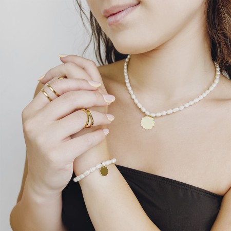 Bransoletka z pereł Manoki BA1109G