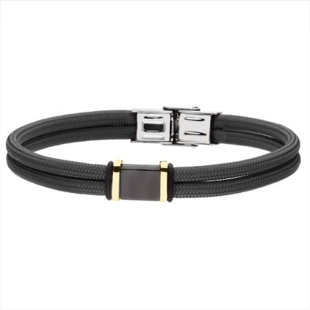 Bransoletka męska na sznurku Manoki BA784B