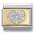 Nomination Element 18K Brokatowe serce Gold