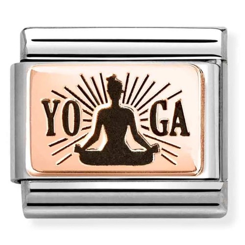 Przejdź do produktu Nomination Element 9K YOGA w pozycji lotosu Rose Gold