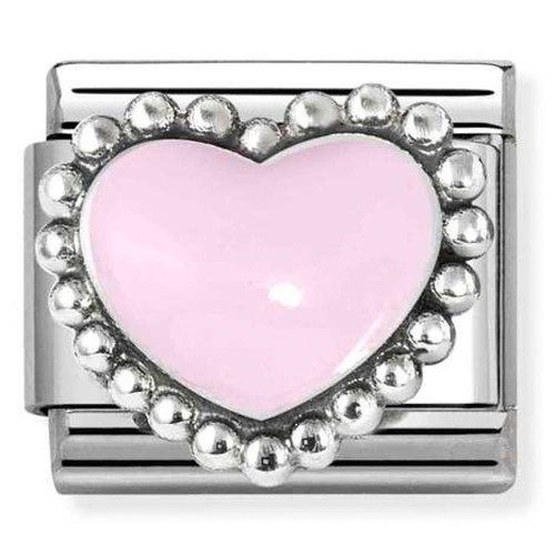 Przejdź do produktu Nomination Element Link Silver 925 Różowe serce