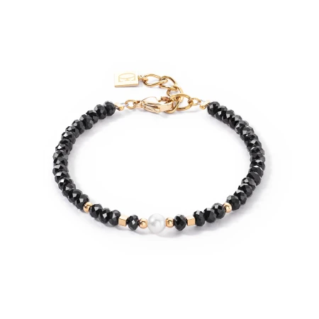 Bransoletka Coeur de Lion Mystic Pearl czarna/złota