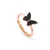 Pierścionek Nomination Sweetrock motyl rosegold