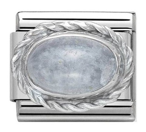 Przejdź do produktu Nomination Element Akwamaryn Silver
