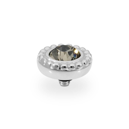 Przejdź do produktu Oczko QUDO Ghiare Black Diamond  srebrne