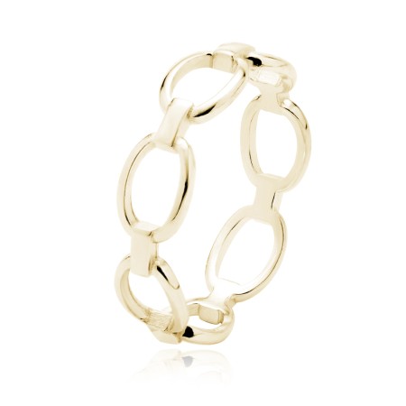 Pierścionek srebro 925 łańcuszek złoty