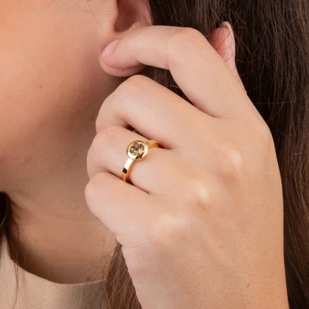 Starter set Melano VIVID coffee/złoty